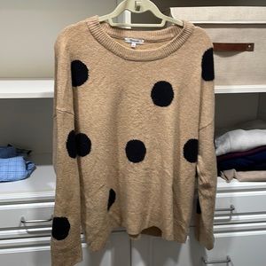 Madewell sweater - polka dot
